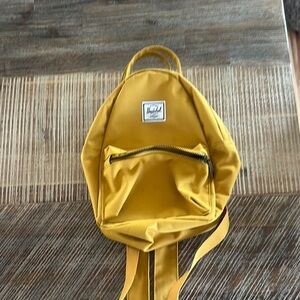 Herschel Supply Company Yellow Mini Backpack Classic Design